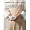 imageDOWAN 85 OZ Small Ceramic Bowls Set of 4  White Bowls for Dessert Dip Side Dishes Ice Cream Fruit Rice  Dishwasher ampamp Microwave SafeWhite