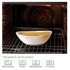imageDOWAN 925quot Serving Bowls Large Oval Serving Dishes for Wedding and Dinner Parties 35 Oz for Salad Side Dishes Pasta Oval Shape Microwave ampamp Dishwasher Safe Set of 4 WhiteOval