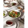 imageDOWAN 975quot Pasta Bowls Set of 4 Large Shallow White Ceramic Salad Bowls 50oz Wide Dinner Bowls for Pasta Soup Salad ampamp Stew Microwave ampamp Dishwasher Safe Housewarming GiftAlabaster white