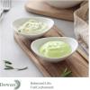 imageDOWAN Ceramic Dip Bowls 3 oz 8 Pack White Dipping Bowl Mini Serving Bowls for Side Dishes Sushi Soy Sauce Dish Gravy Boat Porcelain Dipping Sauce Cups for BBQ and Party Dinner3 Ounces