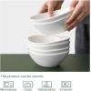 imageDOWAN Ceramic Dip Bowls 3 oz 8 Pack White Dipping Bowl Mini Serving Bowls for Side Dishes Sushi Soy Sauce Dish Gravy Boat Porcelain Dipping Sauce Cups for BBQ and Party Dinner7 inches