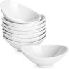 imageDOWAN Ceramic Dip Bowls 3 oz 8 Pack White Dipping Bowl Mini Serving Bowls for Side Dishes Sushi Soy Sauce Dish Gravy Boat Porcelain Dipping Sauce Cups for BBQ and Party Dinner3 Ounces