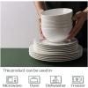 imageDOWAN 22 Ounce Soup and Cereal Bowls Porcelain Serving Salad Bowls Dishwasher ampamp Microwave Safe Centerpiece Serving Bowls WhiteBowl Set for Rice Pasta Oatmeal