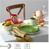 imageDOWAN Ceramic Dinnerware Set Service for 4 16Piece Dish Set Colorful Dinner Plates Dessert Plates Coffee Mugs and Soup Cereal Bowls Set for Home Kitchen Decor Housewarming Gift