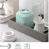 imageDOWAN Food Storage Containers 30 OZ Coffee Canister Ceramic Mason Jar with Lid Kitchen Canisters for Coffee Tea Sugar Cookie
