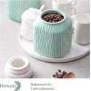 imageDOWAN Food Storage Containers 30 OZ Coffee Canister Ceramic Mason Jar with Lid Kitchen Canisters for Coffee Tea Sugar Cookie