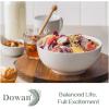 imageDOWAN Soup Bowls Ramen Bowl for Noodle 39 Ounce large Cereal Bowls for Kitchen 7 Inches Centerpiece Bowls Microwave and Dishwasher Safe White7 inches