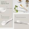 imageDOWAN 95quot Ceramic Spoon Rest White Spoon Rest for Stove Top Spoon Holder for Stove Top Kitchen Spoon Holder for Countertop Set of 1