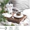 imageDOWAN Brown Porcelain Espresso Cups 12 Pcs 28 oz 85mL Stackable with Saucers and Metal Stand Perfect for Espresso Coffee Latte Cafe Mocha