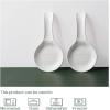 imageDOWAN Spoon Rest White Spoon Holder for Stove Top Owl Spoon Rest for Kitchen Counter Farmhouse Kitchen Decor and Accessories Set of 2