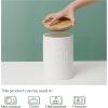 imageDowan Large Kitchen Canisters Ceramic Food Storage Jar White Coffee Container with Airtight Seal Wooden Lid for Serving Coffee Bean Flour Tea Cookies and More  71 FL OZ