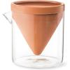 imageDOWAN 51 Inch Self Watering Plant Pots Home Decor Planters for Indoor Plants African Violet Pots SoilampampWater Separation Design Terracotta Planters Red Dot Design Awards