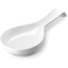 imageDOWAN 95quot Ceramic Spoon Rest White Spoon Rest for Stove Top Spoon Holder for Stove Top Kitchen Spoon Holder for Countertop Set of 1