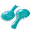 imageDOWAN Ceramic Spoon Rest for Kitchen 2 Pieces of Porcelain Stovetop Spoon Holder for Countertop Turquoise Owl Ladle Rest 95 Inches Dishwasher Safe Farmhouse Kitchen Decor and Accessories