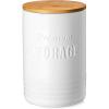 imageDowan Kitchen Canisters 27 OZ 800 ML Cookie Jars with Airtight Bamboo Lid Ceramic Coffee Canister Food Storage containers for Coffee Sugar Cookies Tea