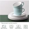 imageDOWAN Coffee Mug Ceramic Soup Mugs with Handles 17 Oz Wide Large Coffee Mugs Set of 2 Mug for Latte Cappuccino Tea Green Coffee Mugs Dishwasher ampamp Microwave Safe