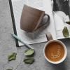 imageDOWAN Coffee Mugs 17 oz Coffee Cups for Mothers Day Gifts Ceramic Coffee Mugs Set of 6 for Women Men TurquoiseBrown