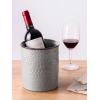 imageDOWAN Utensil Holder 65 Large Utensil Holder for Kitchen Counter Ceramic Utensil Crock with TableProtection Cork Mat Utensil Organizer Caddy for Tongs SpoonsGray