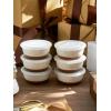 imageDOWAN 4 oz Ramekins with Lids Oven Safe for Creme Brulee Souffle Porcelain Ramekins for Baking Small Bowls Set of 6 Glaze with Specks4 oz
