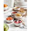 imageDOWAN 4 oz Ramekins with Lids Oven Safe for Creme Brulee Souffle Porcelain Ramekins for Baking Small Bowls Set of 6 Glaze with Specks4 oz
