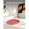 imageDOWAN 85quot Salad Plates Set of 6 Ceramic Dessert Plate for Appetizer Sushi Microwave Oven ampamp Dishwasher Safe Colorful Design Perfect for Party Wedding Birthday Mothers Day Giftscolorful