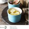 imageDOWAN Porcelain Ramekins  8 oz Oven Safe Set of 6 for Creme Brulee Souffle Custard Pudding TurquoiseTurquoise
