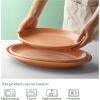 imageDOWAN Porcelain Serving Platters and Trays for Parties  161412 Inches Serving Platter Oval Serving Dishes Platter Set Gift for Parties Stackable and Sturdy Set of 3