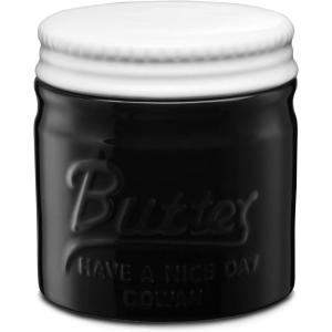 imageDOWAN Butter Crock French Butter Dish for Spreadable Soft Butter Ceramic Butter Keeper With Lid for Countertop Butter Dish With Waterline Housewarming Gift Kitchen and Home Decor WhiteBlack