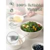imageDOWAN 32 OZ Large Soup Bowls Set of 4  White Ceramic Bowls for Ramen Cereal Pasta Salad Fruit  Dishwasher ampamp Microwave Safe85 Inch585 OZ