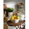 imageDOWAN 32 OZ Large Soup Bowls Set of 4  White Ceramic Bowls for Ramen Cereal Pasta Salad Fruit  Dishwasher ampamp Microwave Safe85 Inch585 OZ