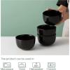 imageDOWAN 58quot Deep Soup Bowls ampamp Cereal Bowls  30 Ounces Large Bowls Set of 4 for Kitchen  White Ceramic Bowls for Cereal Soup Oatmeal Salad Ramen Noodle Rice  Dishwasher ampamp Oven SafeBlack