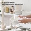 imageDOWAN 7 oz Ramekins with Lids Oven Safe Creme Brulee Ramekins with Cover and Handle Stackable Ceramic Bowls for Baking Pudding Dipping Souffle Dish Set of 4 White15 OZ