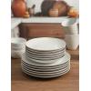 imageDOWAN 88quot Dinner Plates Set of 6 Ceramic Salad Plate White Microwave Oven ampamp Dishwasher Safe Relief Design Perfect for Party Dessert Wedding Appetizer Birthday Mothers Day Gifts88 inch