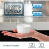 imageDOWAN Ramekins 4 oz Oven Safe for Creme Brulee Souffle Porcelain Custard Cups Ramiken for Baking Classic Style Ramekins Bowls Set of 6 WhiteWhite