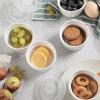 imageDOWAN Ramekins 8 oz Oven Safe with Lids Creme Brulee Ramekins Bowls Porcelain Ramiken Souffle Dishes Custard Cups for Baking Small Bowls for Pudding Dip Sauces Charcuterie Dessert White Set of 64 oz