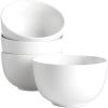 imageDOWAN 58quot Deep Soup Bowls ampamp Cereal Bowls  30 Ounces Large Bowls Set of 4 for Kitchen  White Ceramic Bowls for Cereal Soup Oatmeal Salad Ramen Noodle Rice  Dishwasher ampamp Oven SafeWhite