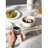 imageDOWAN 22 OZ Ceramic Cereal Bowls  525quot White Soup Bowls Set of 6 for Kitchen Bouillon Cups for Cereal Soup Oatmeal Rice Dishwasher ampamp Microwave Safe22 OZ