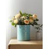 imageDOWAN 72 Extra Large Kitchen Utensil Holder  Farmhouse Utensil Holder for Countertop  Ceramic Utensil Crock with Protection Cork Mat  Kitchen Decor ampamp Housewarming Gift GreyTurquoise