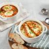 imageDOWAN Soup Bowls with Handles 24 ounces Ceramic Cereal Bowl Set for kitchen White French Onion Soup Crocks Microwave Oven Safe Stackable Soup Mug for Soup Cereal Stew Chilli Set of 4