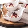 imageDOWAN Soy Sauce Dish Charcuterie Bowls 3 Oz Dipping Bowls with Handles Sauce Cups for Side Dish Dipping Serving Spice Sauce Ingredient BBQ and Party