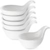imageDOWAN Soy Sauce Dish Charcuterie Bowls 3 Oz Dipping Bowls with Handles Sauce Cups for Side Dish Dipping Serving Spice Sauce Ingredient BBQ and Party